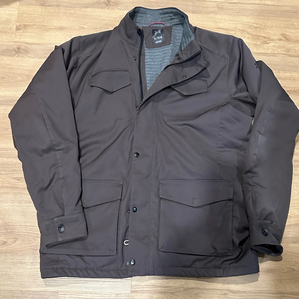 Under Armour Dark Brown Military Jacket